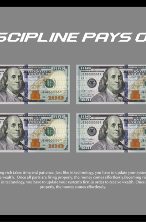 Discipline Pays Off USD Artwork